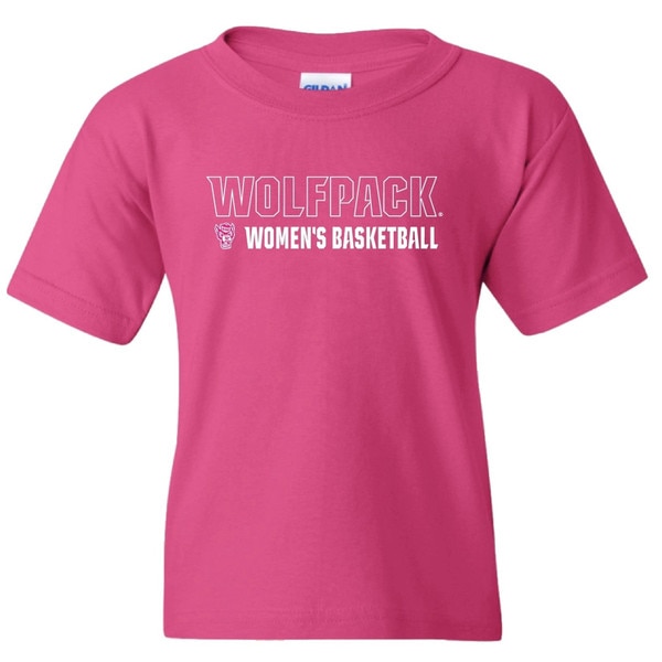 Pink Youth Short Sleeve Tee - Wolfp